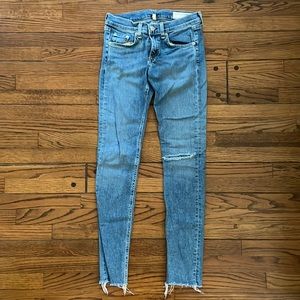 Rag & Bone denim skinny jeans